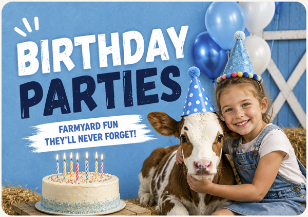 Book your kids birthday party at The Big Goose Farm and Wildlife Park on the Mornington Peninsula Melbourne
