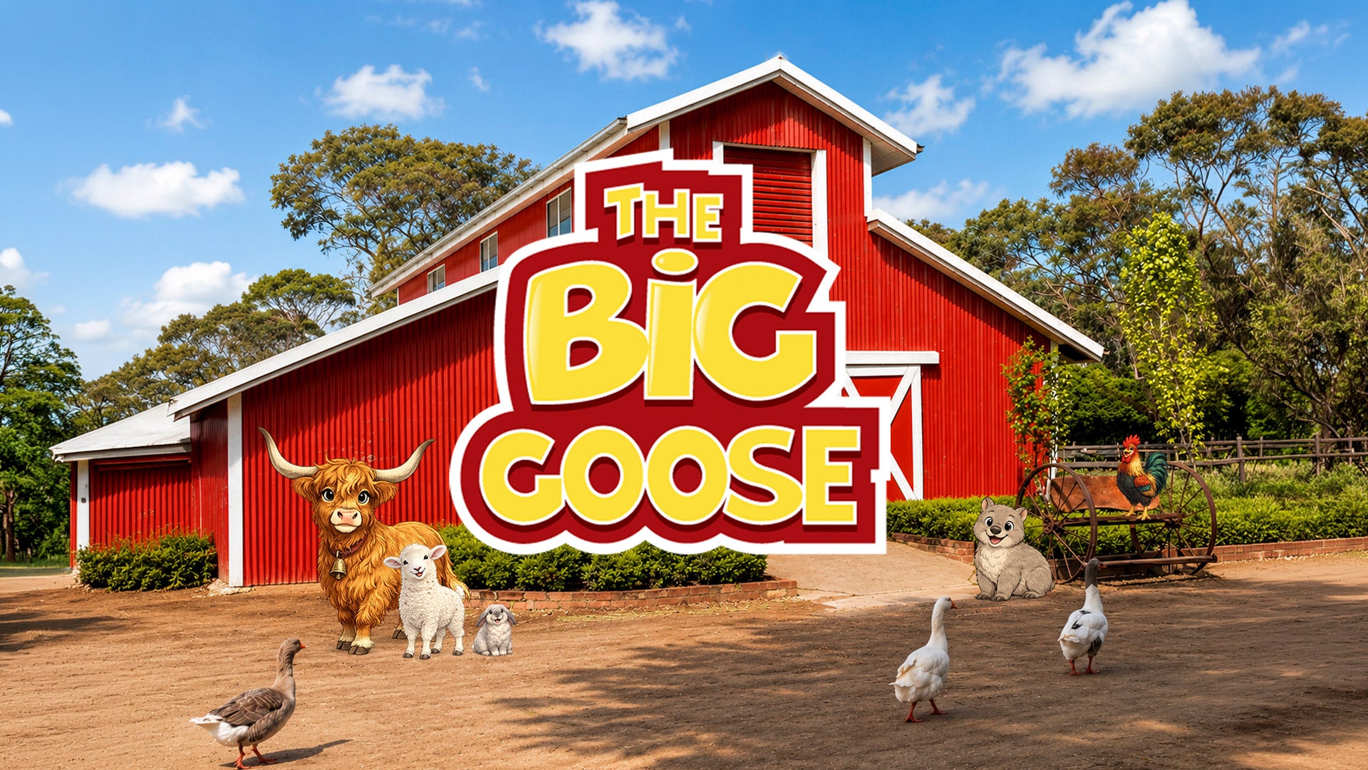 The Big Goose Adventure Farm and Wildlife Park Mornington Peninsula Victoria, a fantastic place to visit with kids in Melbourne and on school holidays.